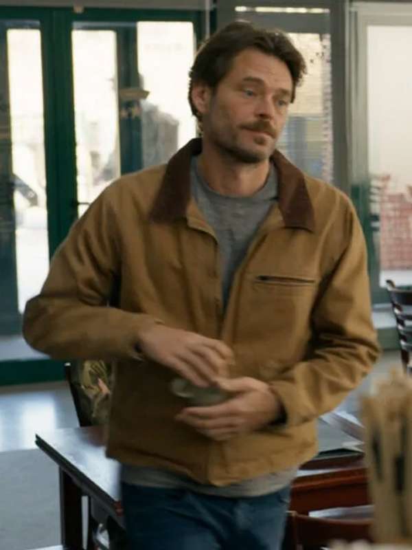 Christopher Backus Dirty Angels 2024 Brown Jacket