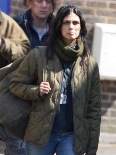 Morena Baccarin Greenland Migration Green Jacket