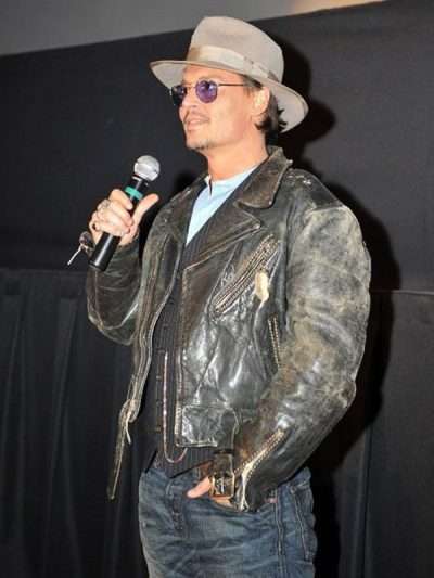 American Actor Johnny Depp Leather Jacket