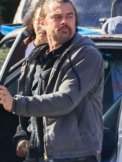 Leonardo DiCaprio Grey Cotton Jacket