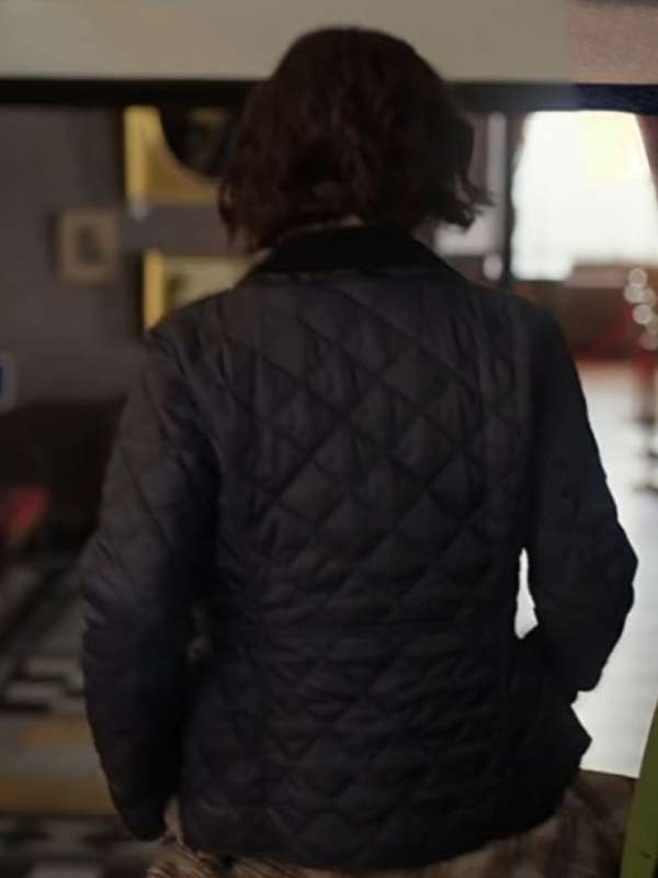 Shenae Grimes-Beech Love Of The Irish Blue Quilted Jacket
