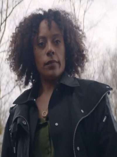 Missing You 2025 Rosalind Eleazar Black Hooded Coat