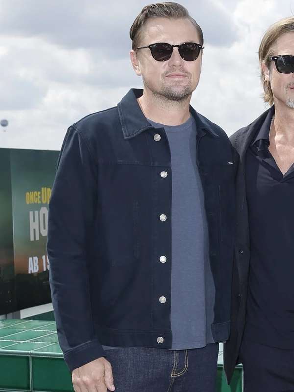 Leonardo DiCaprio Once Upon A Time In Hollywood Black Jacket