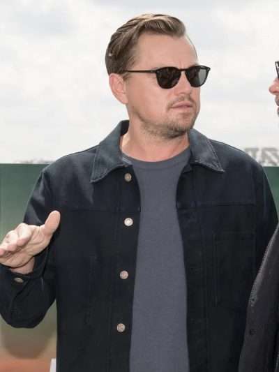 Leonardo DiCaprio Once Upon A Time In Hollywood Black Jacket