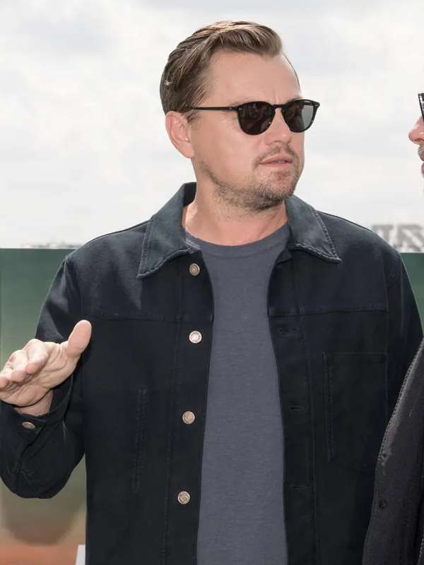 Leonardo DiCaprio Once Upon A Time In Hollywood Black Jacket