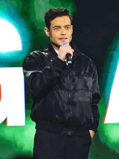 The Amateur 2025 Rami Malek Bomber Jacket