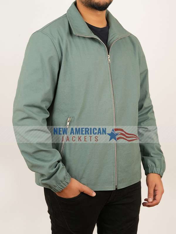 Shrinking S02 Ted McGinley Grey Cotton Jacket