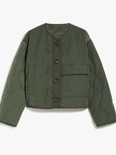 Dr. Julie Baram Shrinking S02 Green Quilted Jacket