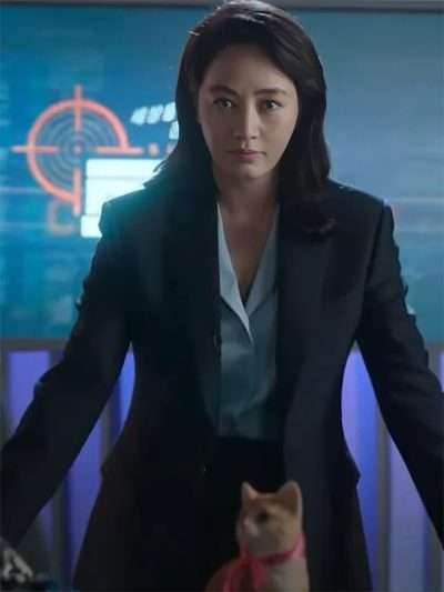 Oh So-ryong Unmasked 2025 Black Blazer