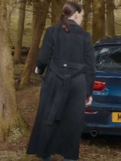 Nia Emine Missing You Black Wool Coat