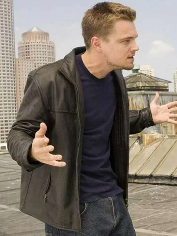 Leonardo DiCaprio The Departed Leather Jacket