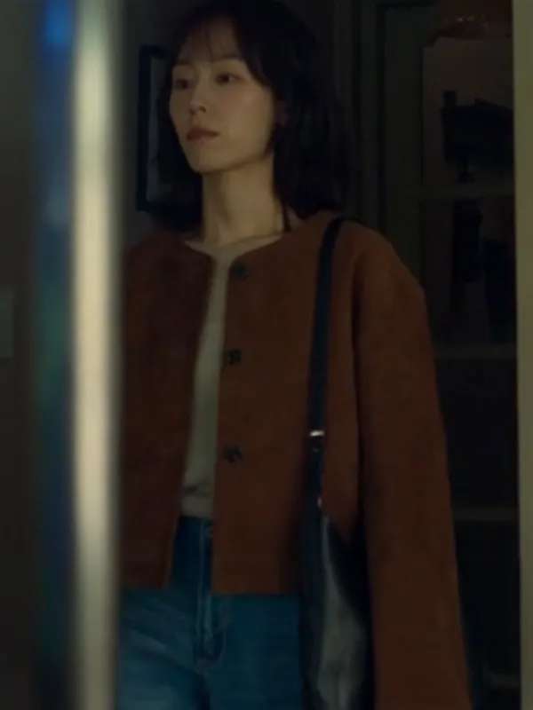 Seo Hyeon-jin The Trunk S01 Brown Jacket