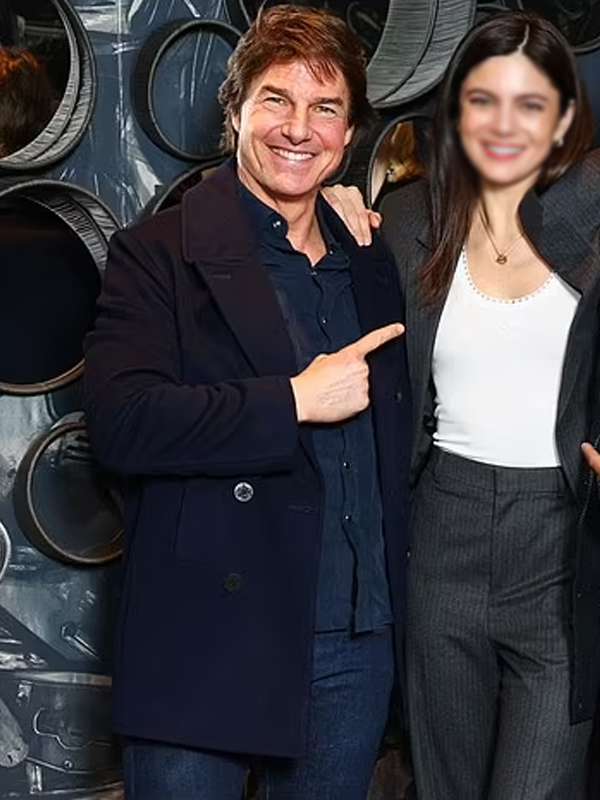 Tom Cruise A Complete Unknown 2024 Blue Peacoat