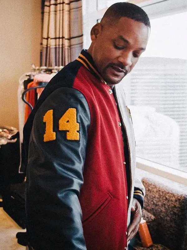 Will Smith varsity bomber jacket