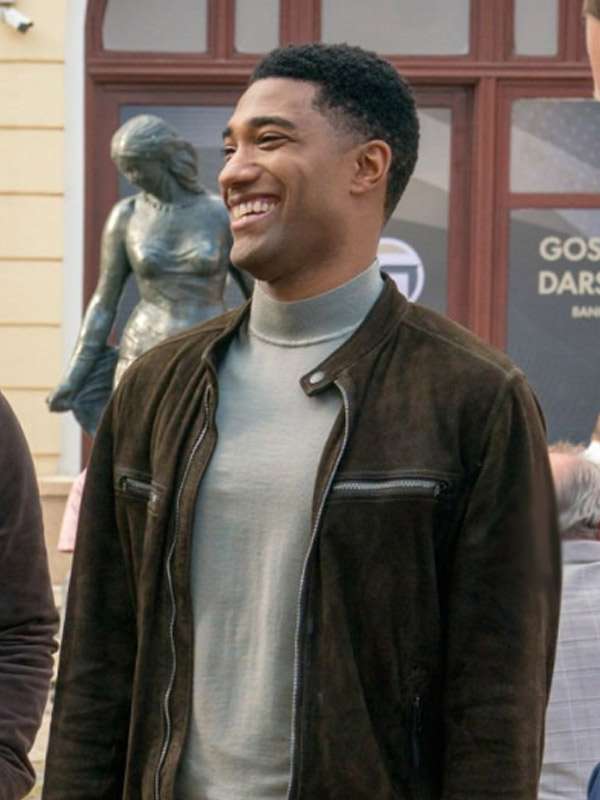 FBI International Andre Raines Suede Jacket
