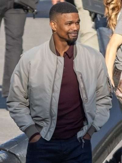 Jamie Foxx Back in Action 2025 Grey Jacket