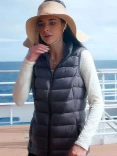 Rhiannon Fish Polar Opposites Puffer Black Vest