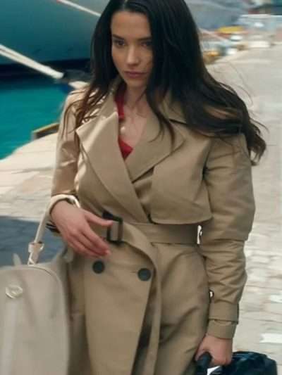 Rhiannon Fish Polar Opposites Cotton Trench Coat