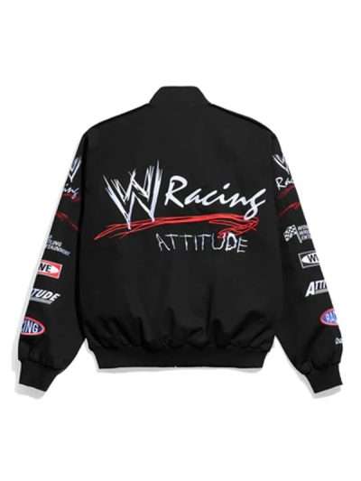 WWE Racing Attitude Black Jacket