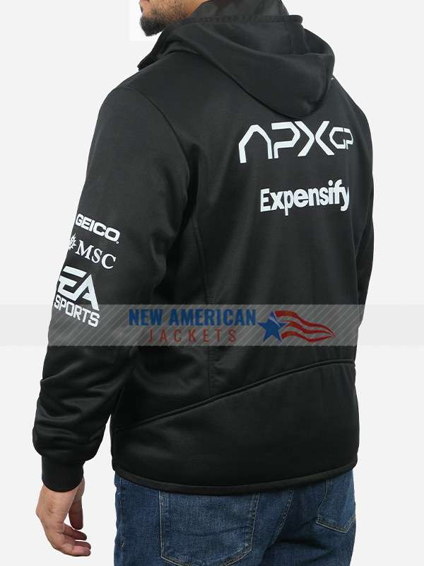 Brad Pitt Black Hoodie Movie F1