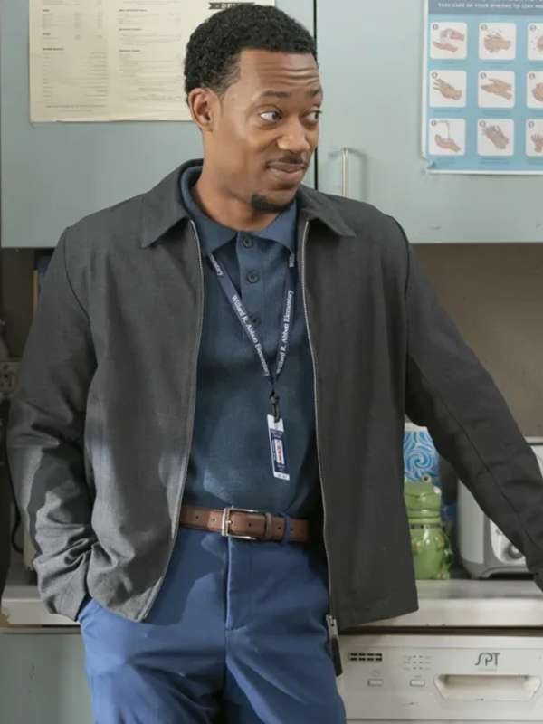 Tyler James Williams Abbott Elementary S04 Grey Jacket