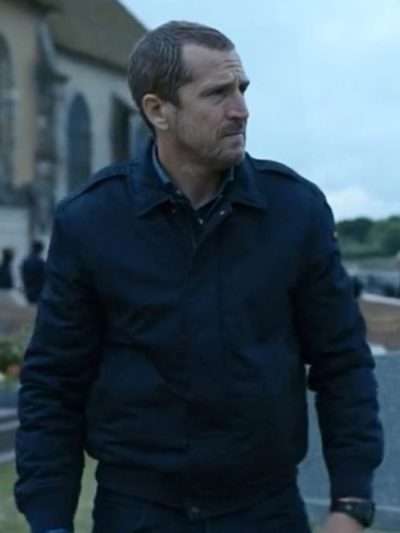 Guillaume Canet Ad Vitam 2025 Blue Jacket