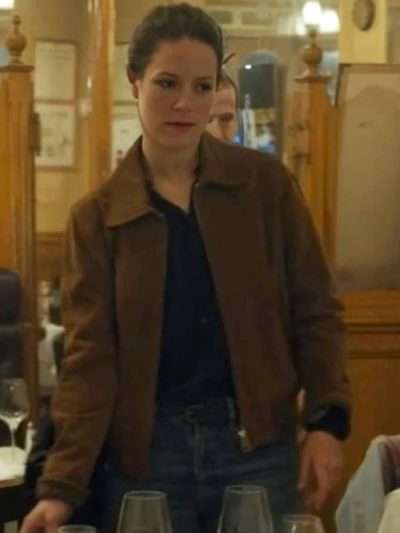 Stéphane Caillard Ad Vitam Brown Jacket