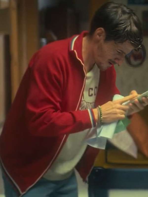 Antonio Folletto The Love Scam Red Jacket