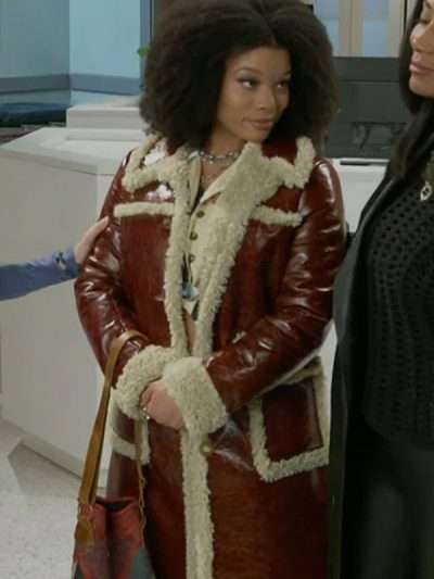 Eva Thomas Beyond the Gates Leather Coat