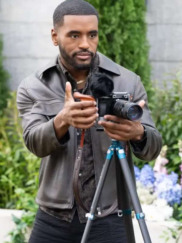 Andre Richardson Beyond the Gates Black Leather Jacket