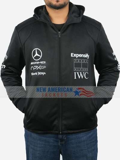 Brad Pitt Movie F1 2025 Black Hoodie