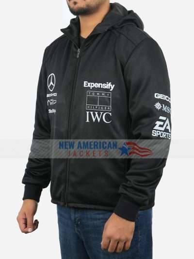 F1 2025 Brad Pitt Black Hoodie