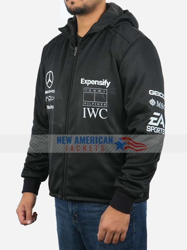 F1 2025 Brad Pitt Black Hoodie