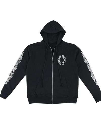 Black Chrome Hearts Hoodie