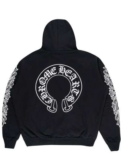 Black Chrome Hearts Hoodie for Sale