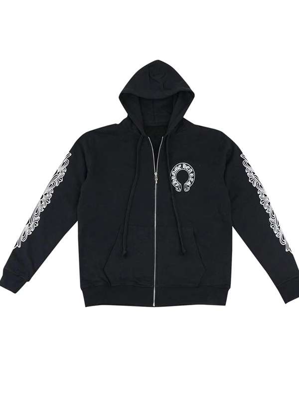 Black Chrome Hearts Hoodie