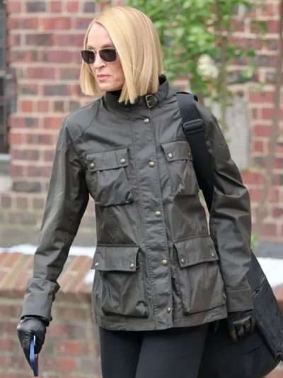 Dexter Resurrection 2025 Uma Thurman Cotton Jacket