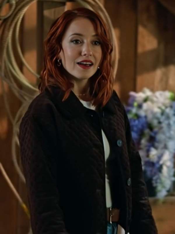 The Wish Swap 2025 Emily Tennant Brown Jacket