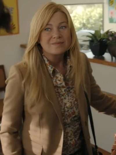 Kristine Barnett Good American Family Brown Blazer