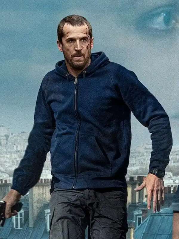 Ad Vitam 2025 Guillaume Canet Blue Hoodie