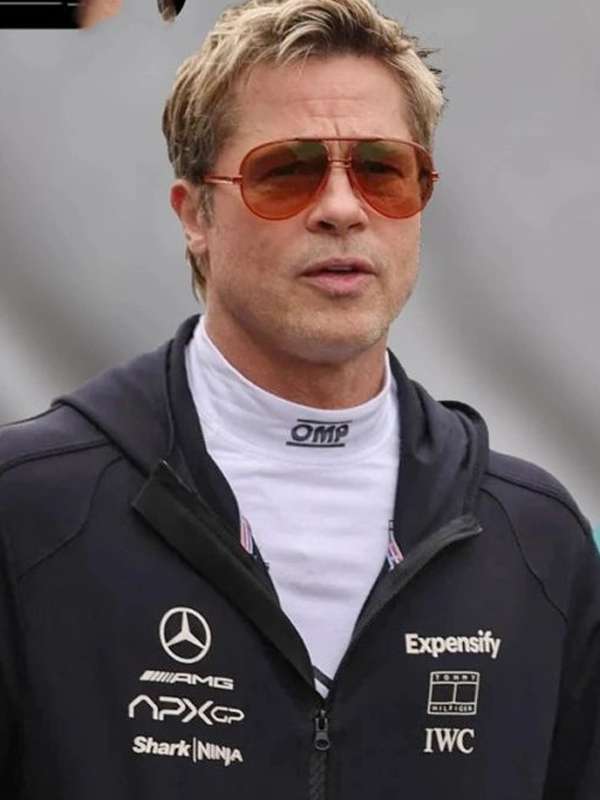 Brad Pitt F1 Black Hoodie