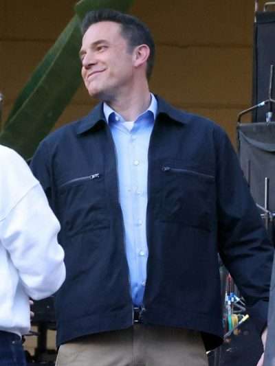 Ben Affleck The Accountant 2 Black Cotton Jacket