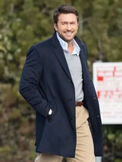 Brandon Sklenar The Housemaid 2025 Blue Coat