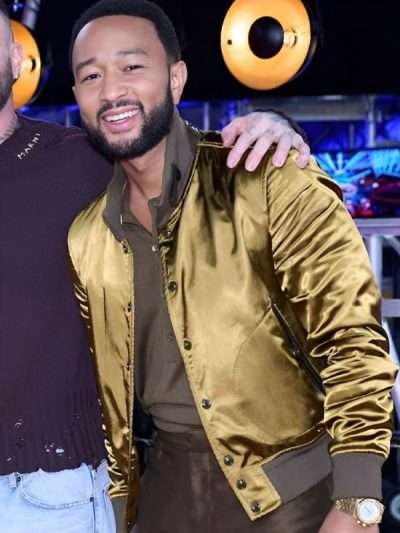 John Legend The Voice S27 Bomber Jacket