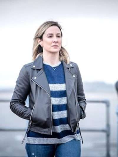 Morven Christie The Bay Black Leather Jacket