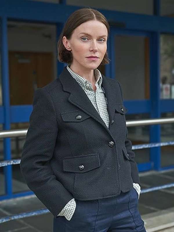 DS Karen Hobson The Bay S05 Black Wool Jacket