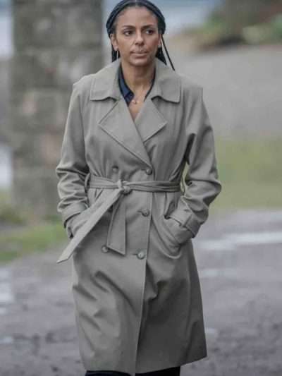 DS Jenn Townsend The Bay S05 Grey Trench Coat