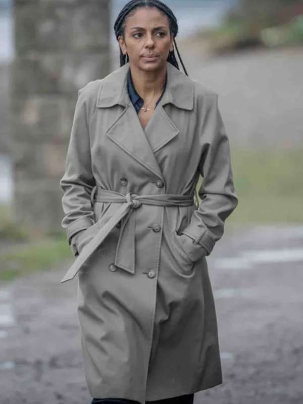 DS Jenn Townsend The Bay S05 Grey Trench Coat