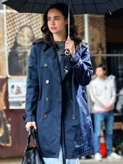 Sofia Carson The Life List 2025 Blue Coat