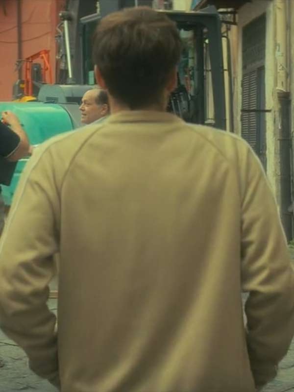Antonio Folletto The Love Scam 2025 Grey Jacket